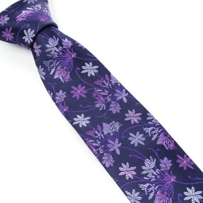 Lilac Tonal Bouquet Tie